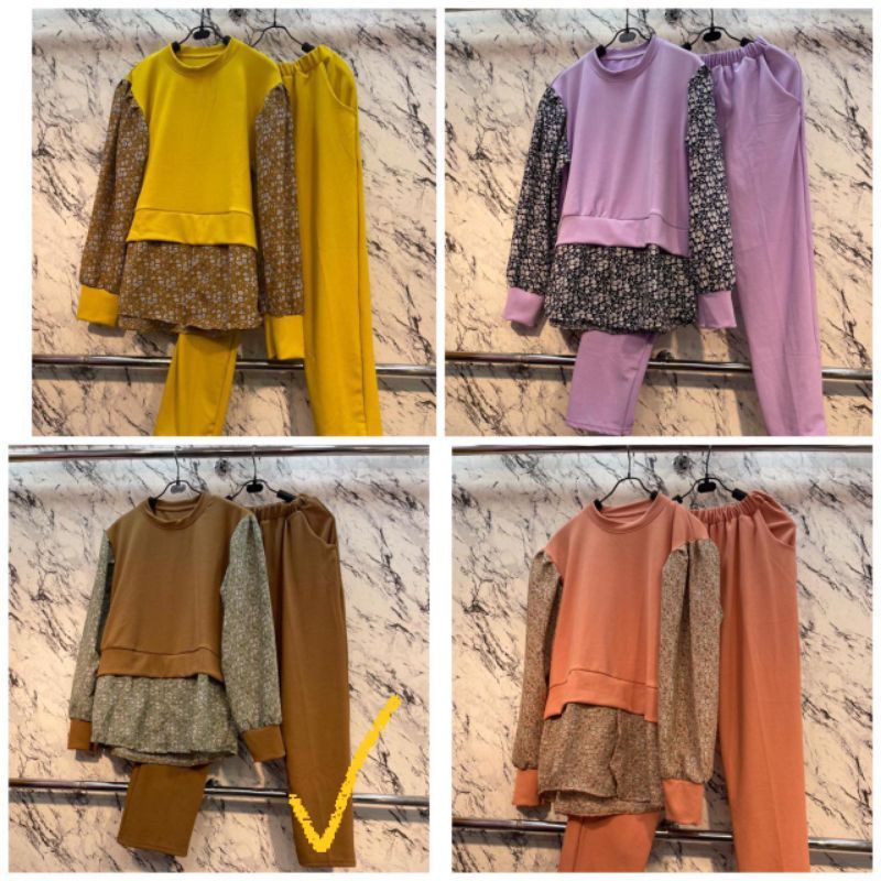 SETELAN CELANA MIUDIS LILAC