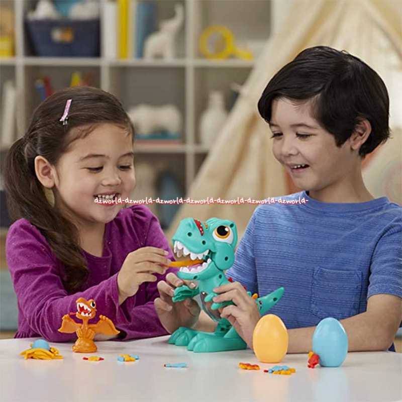 Play-doh Dino Crew Mainan Lilin Playdoh Dinosaurus dengan Cetakan