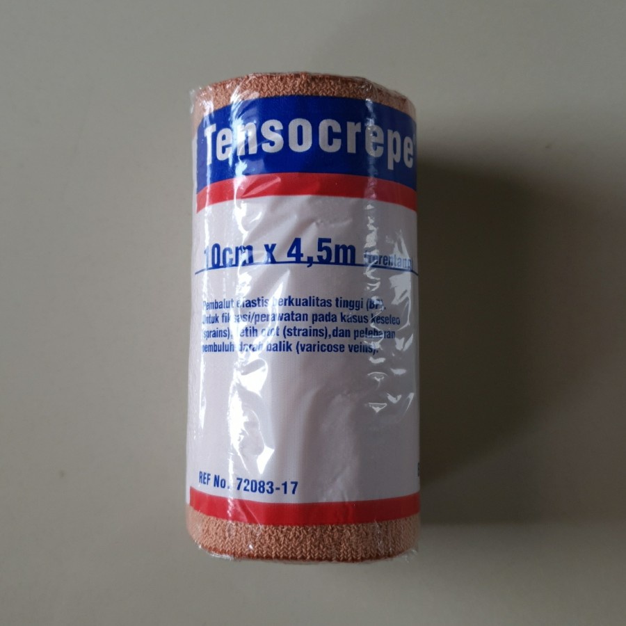 Tensocrepe 10 cm x 4.5m Perban Elastis 4 Inch Verban Elastic 2In BSN