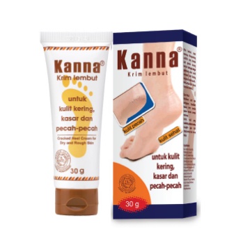 Kanna Soft Cream 30 g/ Kanna Krim Lembut Kaki (Foot Cream)