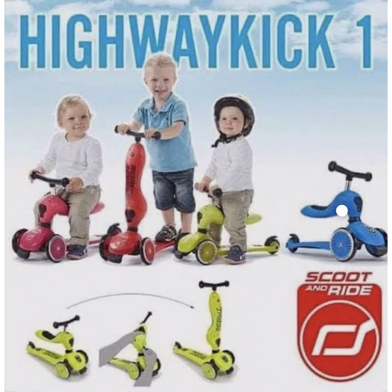 SCOOT AND RIDE HIGHWAYKICK 1 / SKUTER ANAK / SCOOT&amp;RIDE