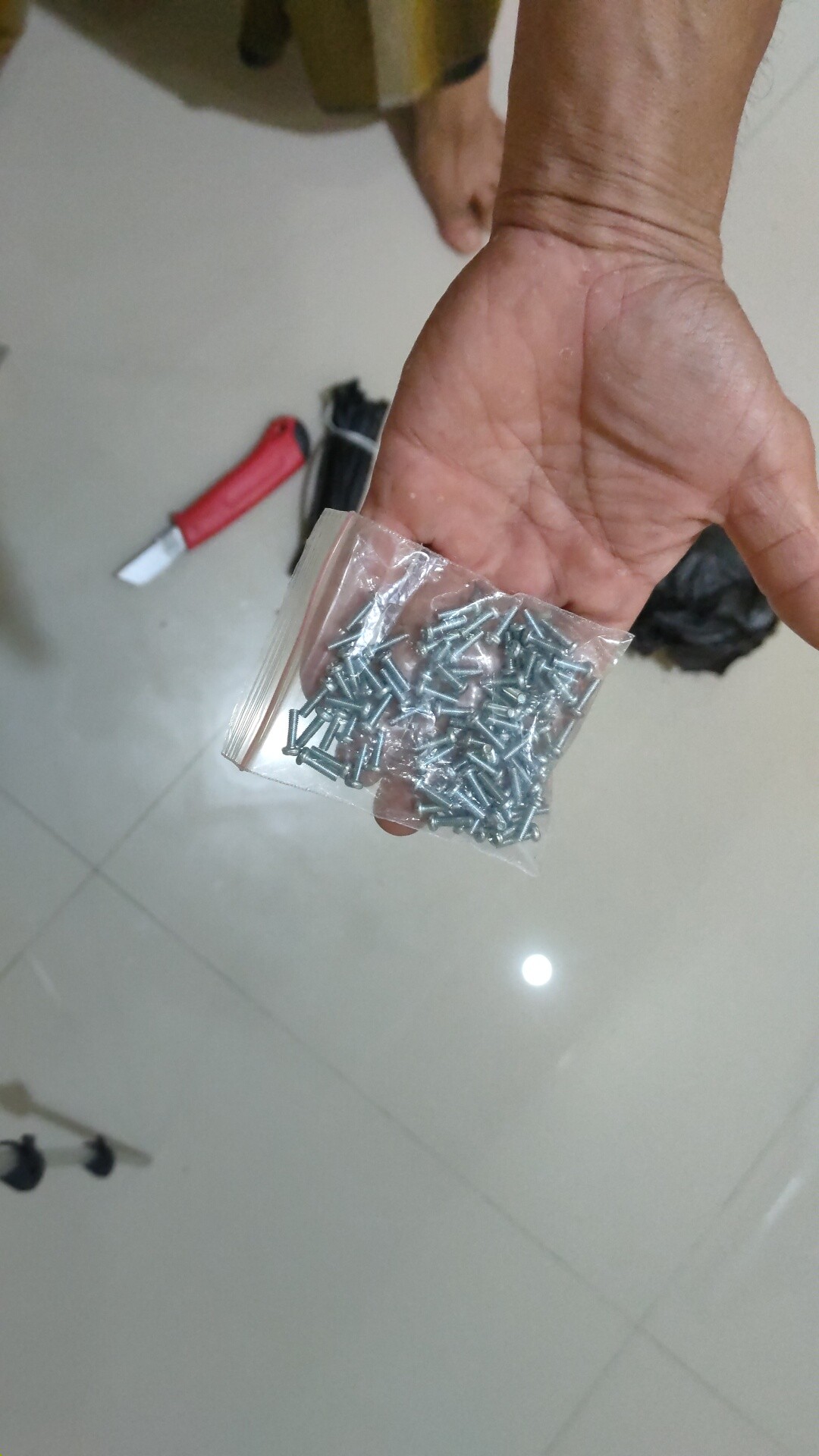 Ring Plat M3 Atau M4 Per Pack Isi 100pcs Galvanis