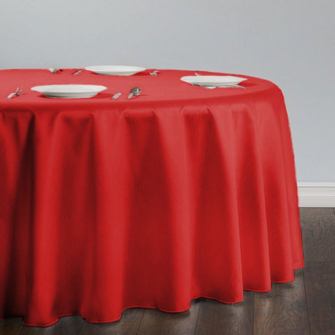 Round table cloth/taplak meja varian warna blackout diameter 330 cm