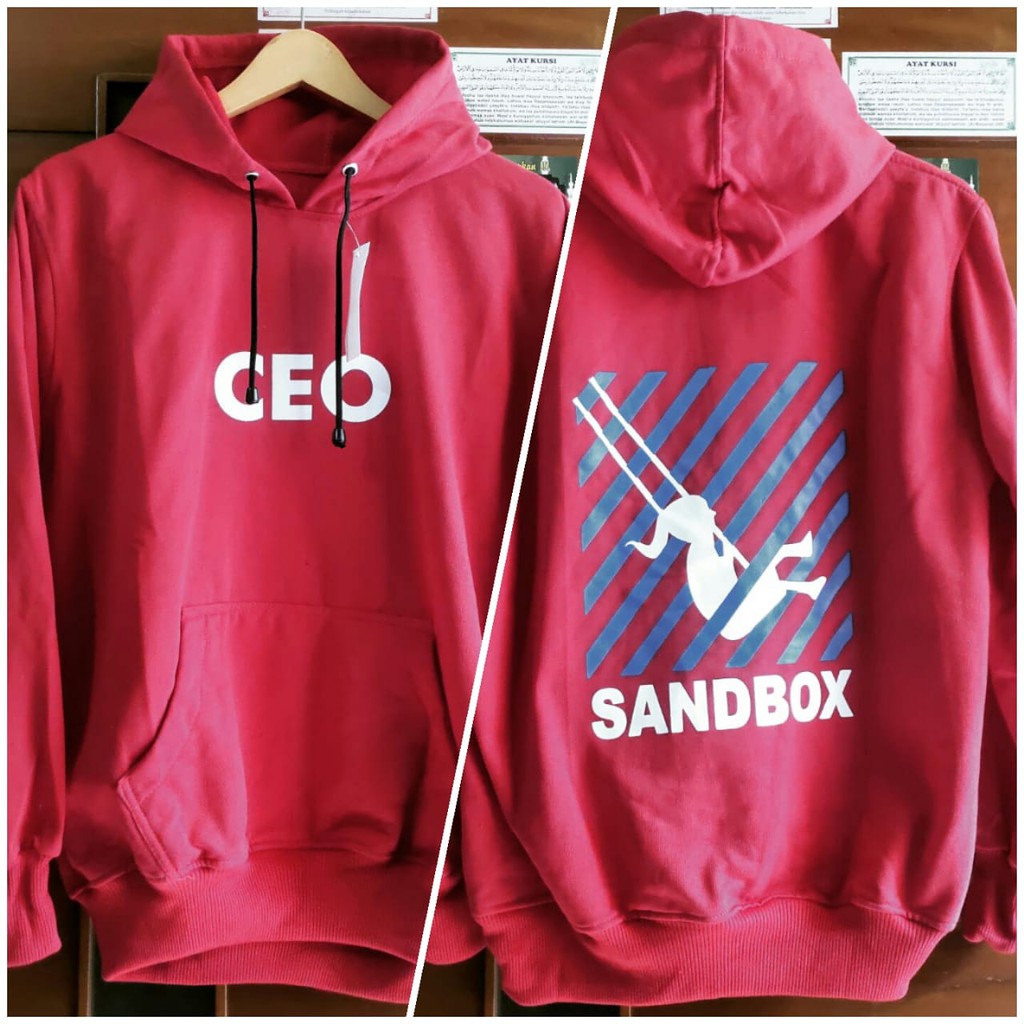 CEO Strartup Hoodie Sweater Pria dan Wanita