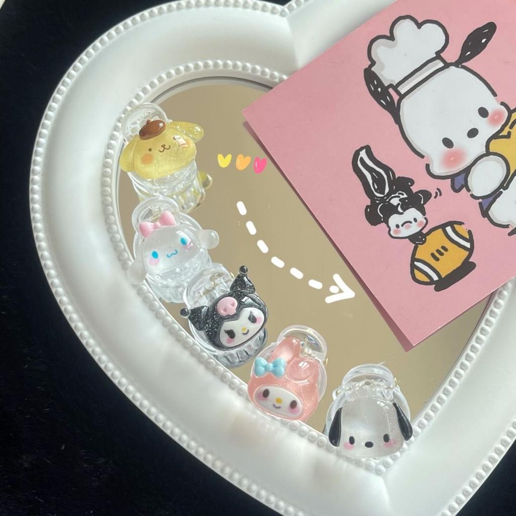 Jedai Jepitan Rambut Dua Sisi Karakter Sanrio Cinnamoroll Pompompurin Melody Kuromi Pochacco Lucu Unik