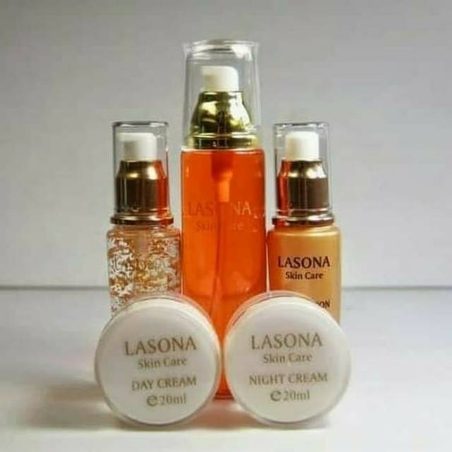 Paket Cream Lasona Skin Care original ( 5 in 1 )