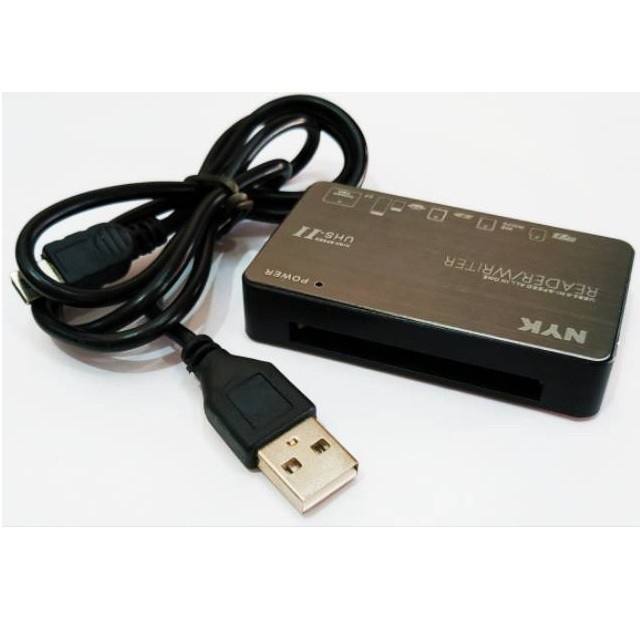 NYK C2-08 USB 2.0 + Type C All in 1 Multi Card Reader