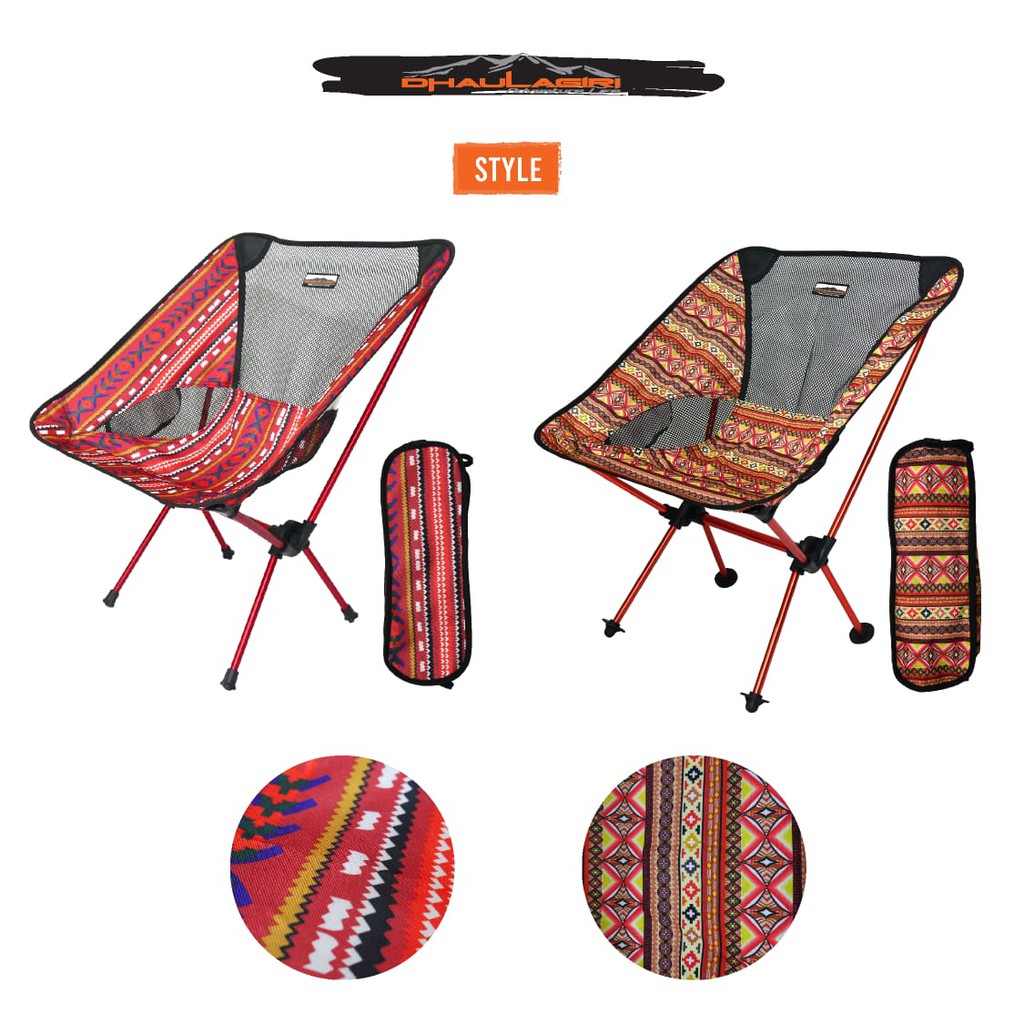 Kursi Lipat Dhaulagiri Folding Chair FC 800 Ethnic