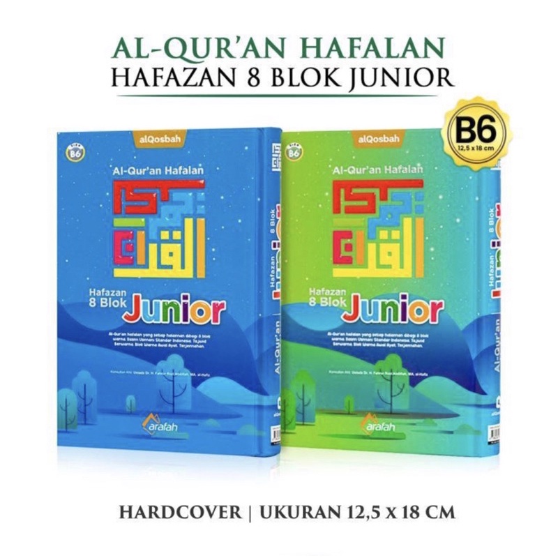 Al Quran Hafalan Hafazan 8 Blok Ukuran B6