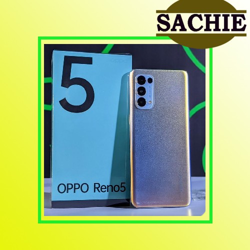 RENO 5 8/128 GARANSI RESMI OPPO