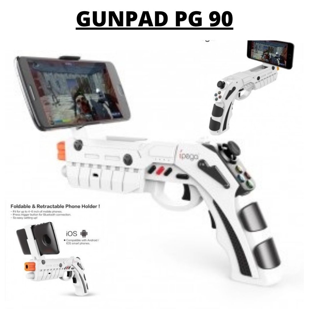 Dobe Bluetooth Wireless Gamepad Joystick HP IOS Android XS Dengan Breket HP Controller 111130