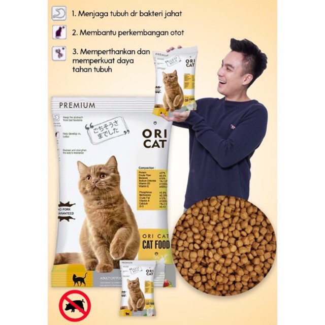 Makanan Kering Kucing WINKY Freshpack Dan Repack Premium High Quality