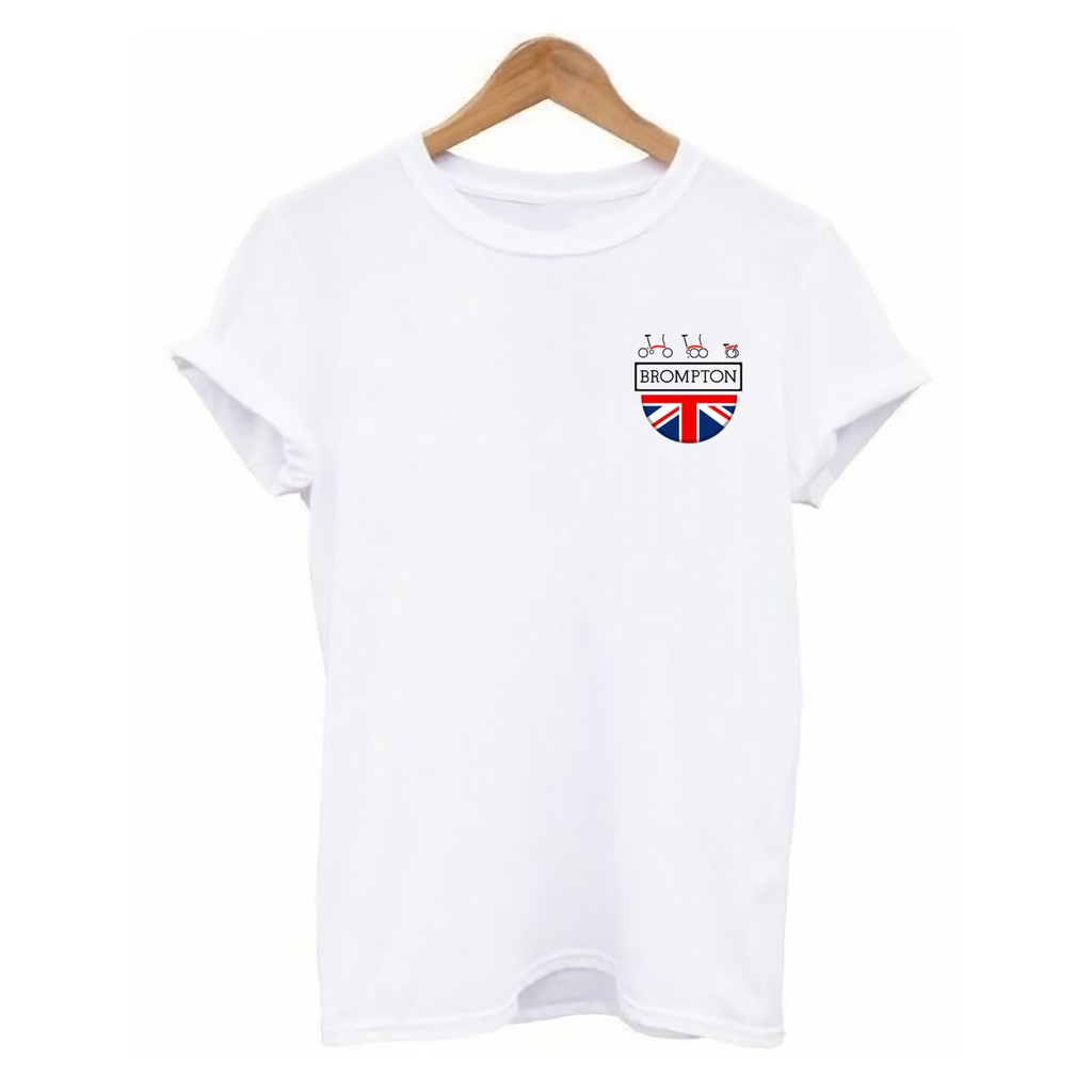 [PROMO] Kaos Brompton UK / Tshirt Brompton Union Jack / Kaos Sepeda /Kaos Gowes / Cycling Jersey