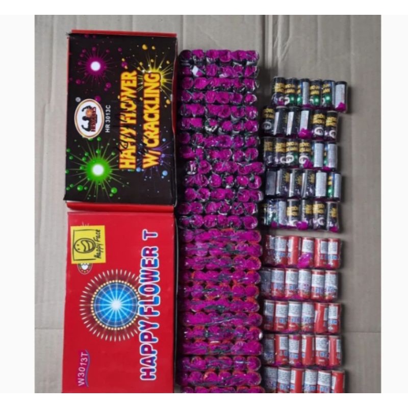 

Happy Flower 1 dus isi 18 pack/bungkus