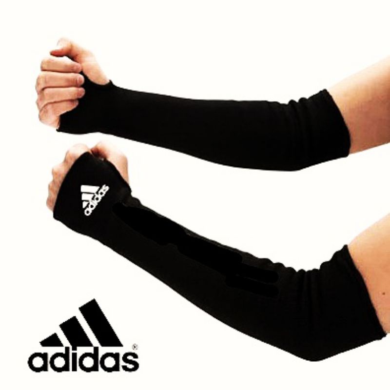 MANSET TANGAN LOBANG JARI ADIDAS / SWEATPANTS / RUNNING GOWES SEPEDA