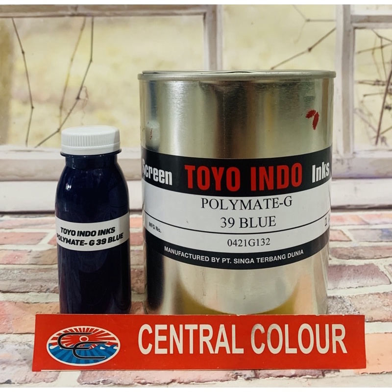 

Tinta Toyo Polymate-G 39 Blue Tinta Sablon Plastik - 100GR