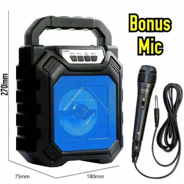 ✨ BISA COD✨ SPEAKER BLUETOOTH PLUS MIC F668 SPEAKER WIRELESS PLUS MIC SPEAKER AKTIF TERLENGKAP