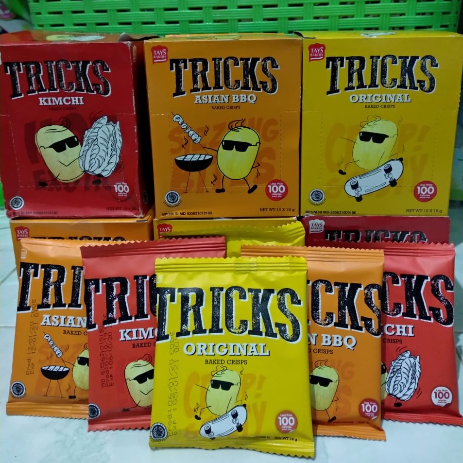 

Tricks Kentang Baked Crisps 5 Variant Rasa