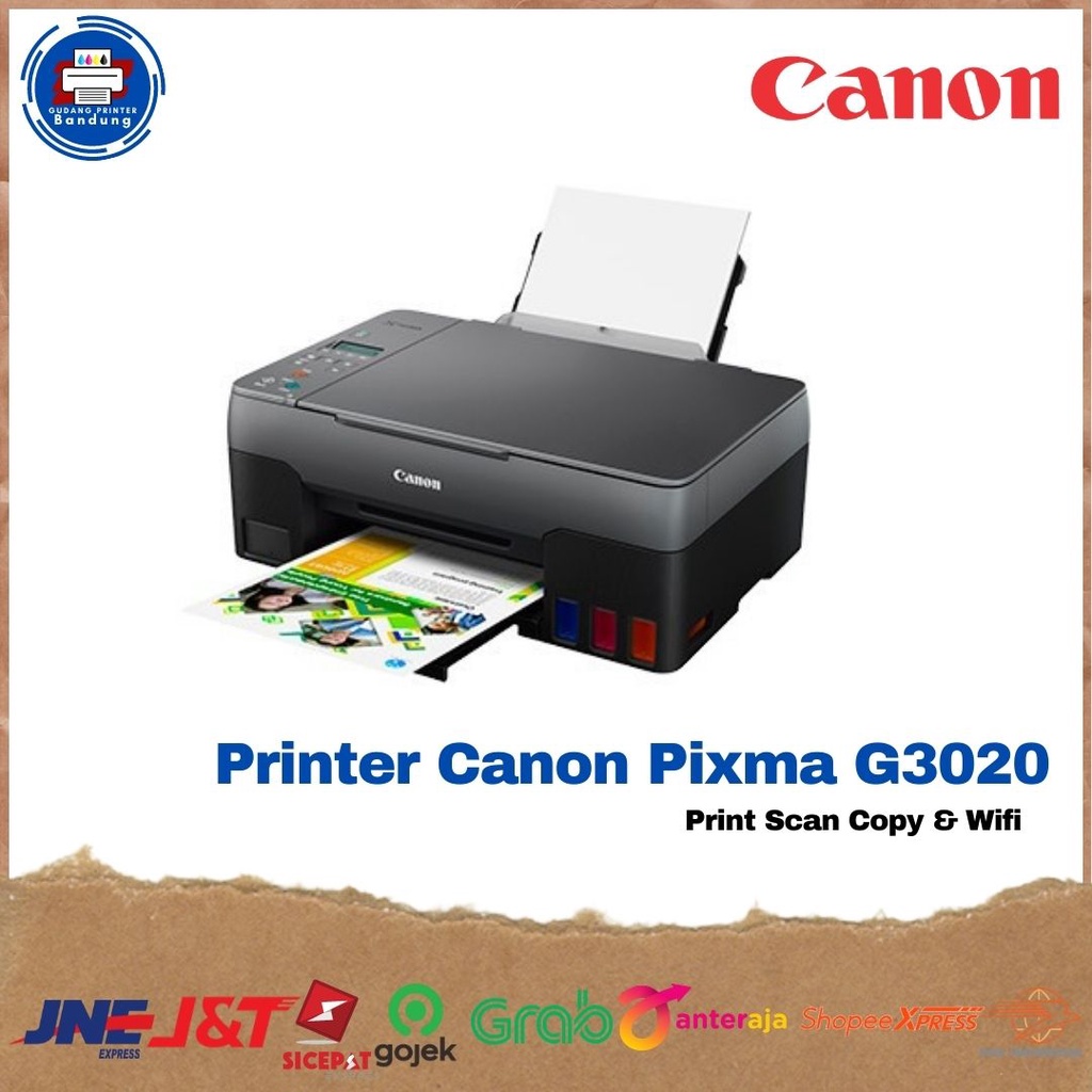 Printer Canon Pixma G3020 G 3020 Wifi Scan Copy
