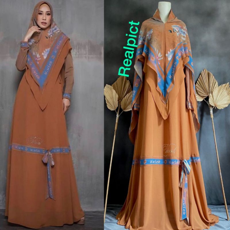 Gamis Damara Syari by wwiek Muslimah