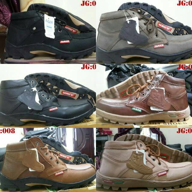 Obralll / abisin stok Sepatu kulit asli merk juger original murah