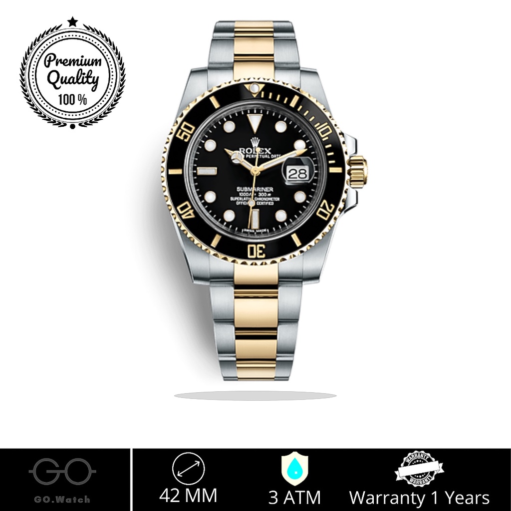 Rolex Submariner 42mm Automatic Premium AAA+ Jam Tangan Rolex Pria