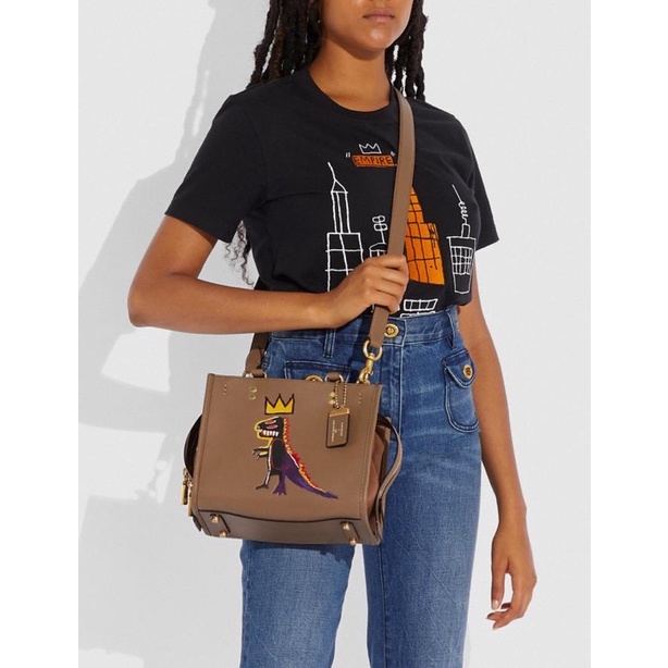 Coach X Jean-Michel Basquiat Rogue 25 Brown