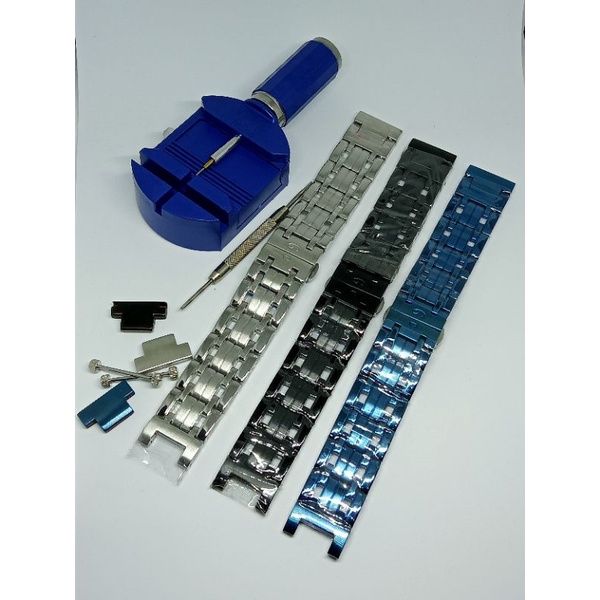 Strap Tali jam tangan Rantai stell GC guess collection 22mm