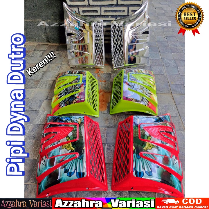 [COD] Pipi Dyna Hino Dutro keren/ Variasi Pipi Dyna Dutro Terbuat Dari Plastik Berkualitas Premium