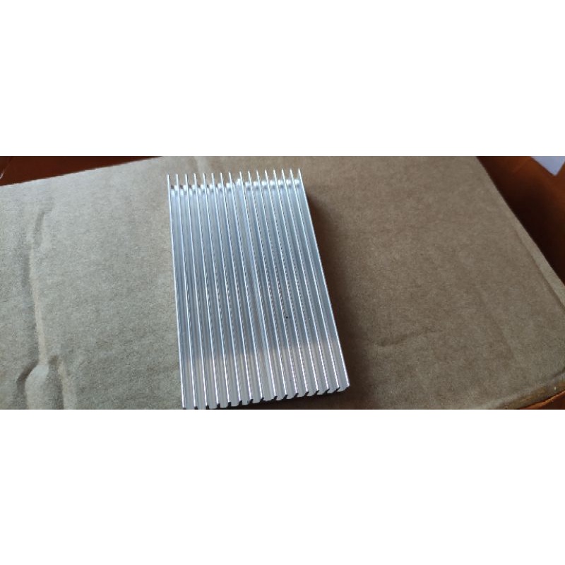 heatsink aluminium ukuran 100x60x10mm 100x60x10 mm pendingin chipset komponen