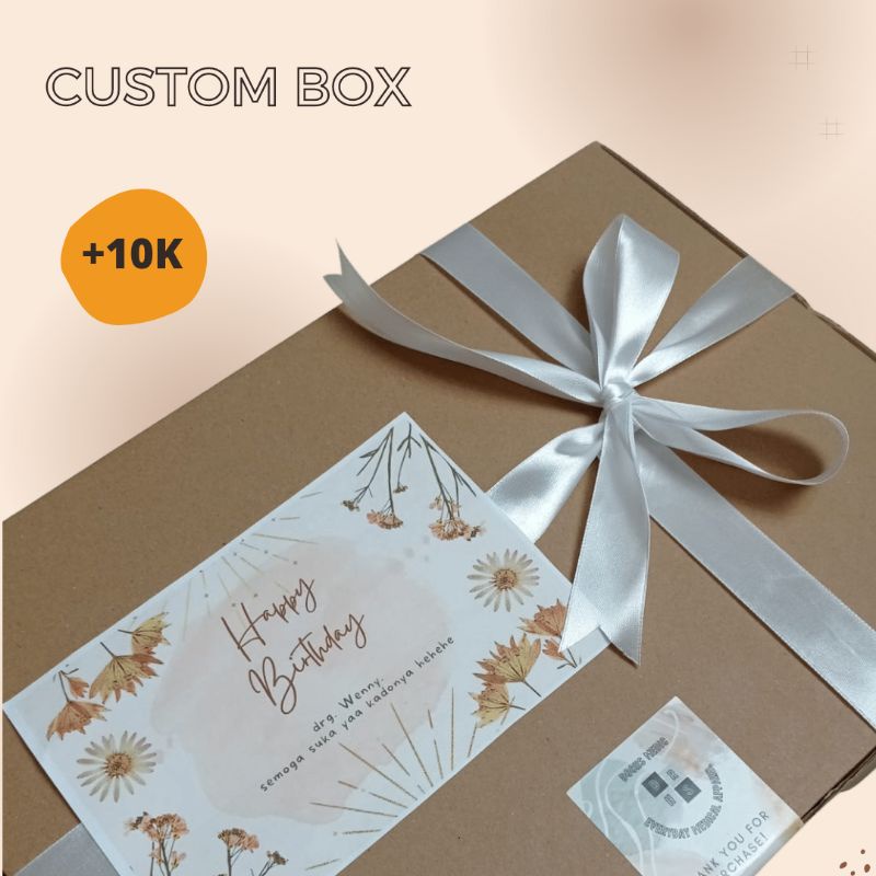 Hampers Box + Kartu Ucapan DOCHS MEDIC