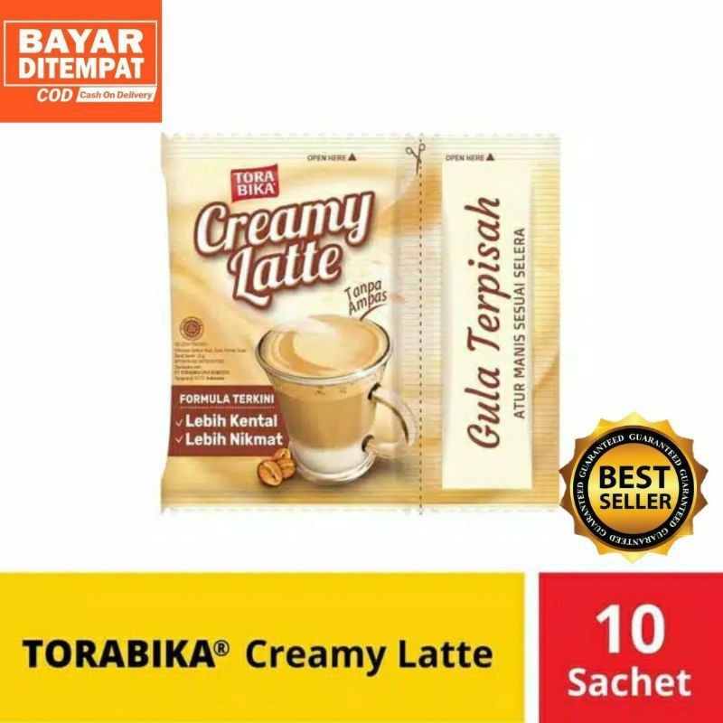 Torabika Creamy Latte 10 x 25gr