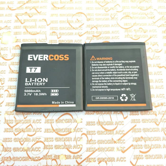 Baterai Battery Double Power Evercoss Evercross Cross T7 / TC2 / TC-2