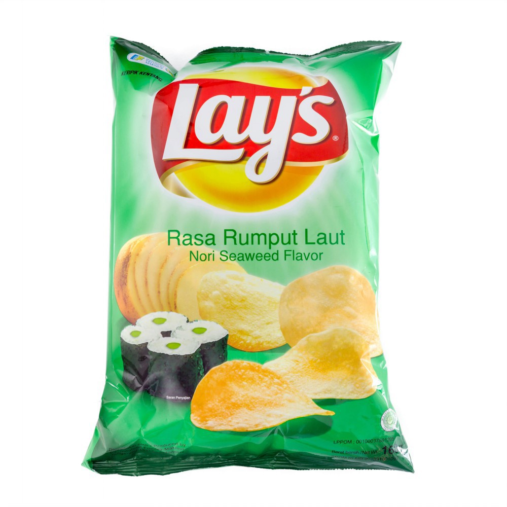 

LAY'S POTATO CHIPS RUMPUT LAUT 184GR PAK - Farmers Market