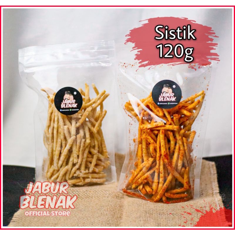

Sistik Bawang 120g Jajanan murah gurih makanan ringan
