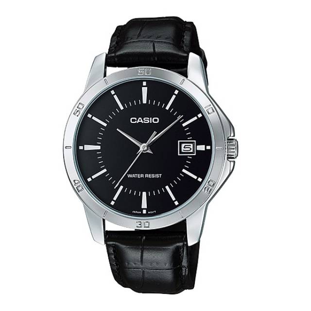 JAM TANGAN PRIA CASIO MTP-V004L-1AUDF / MTP-V004L-1A ORIGINAL & BERGARANSI