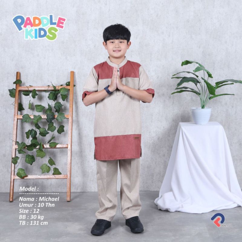 Afsheenastore Koko Arafah Set By Paddle kids / Ready Size 6