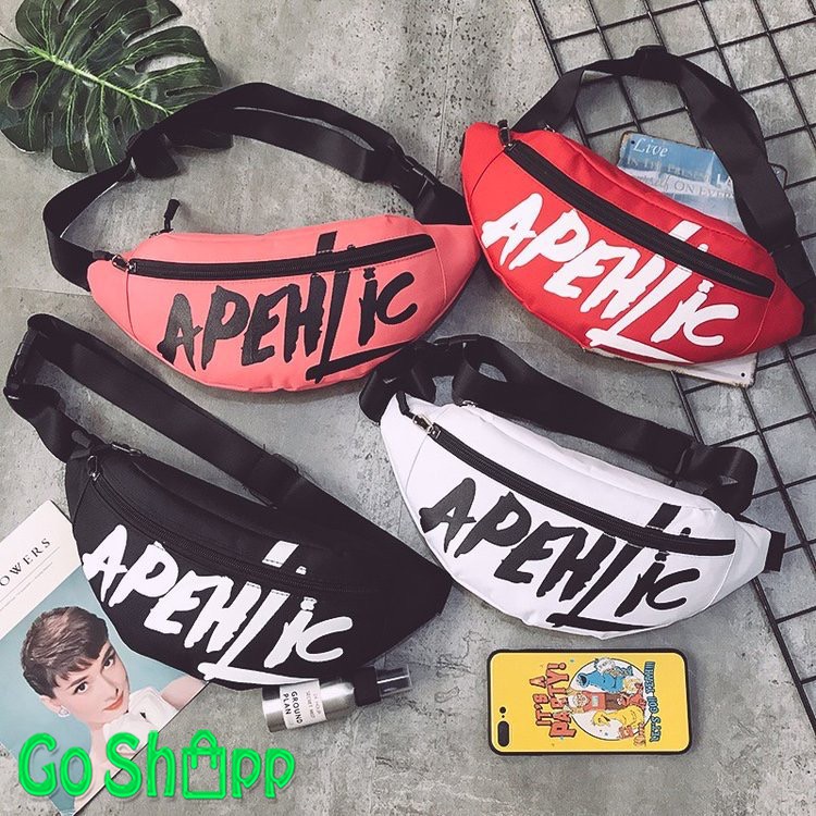 Waistbag Import Apehlic High Quality - Tas Waistbag Unisex - Tas Pinggang Import Termurah [WB06]