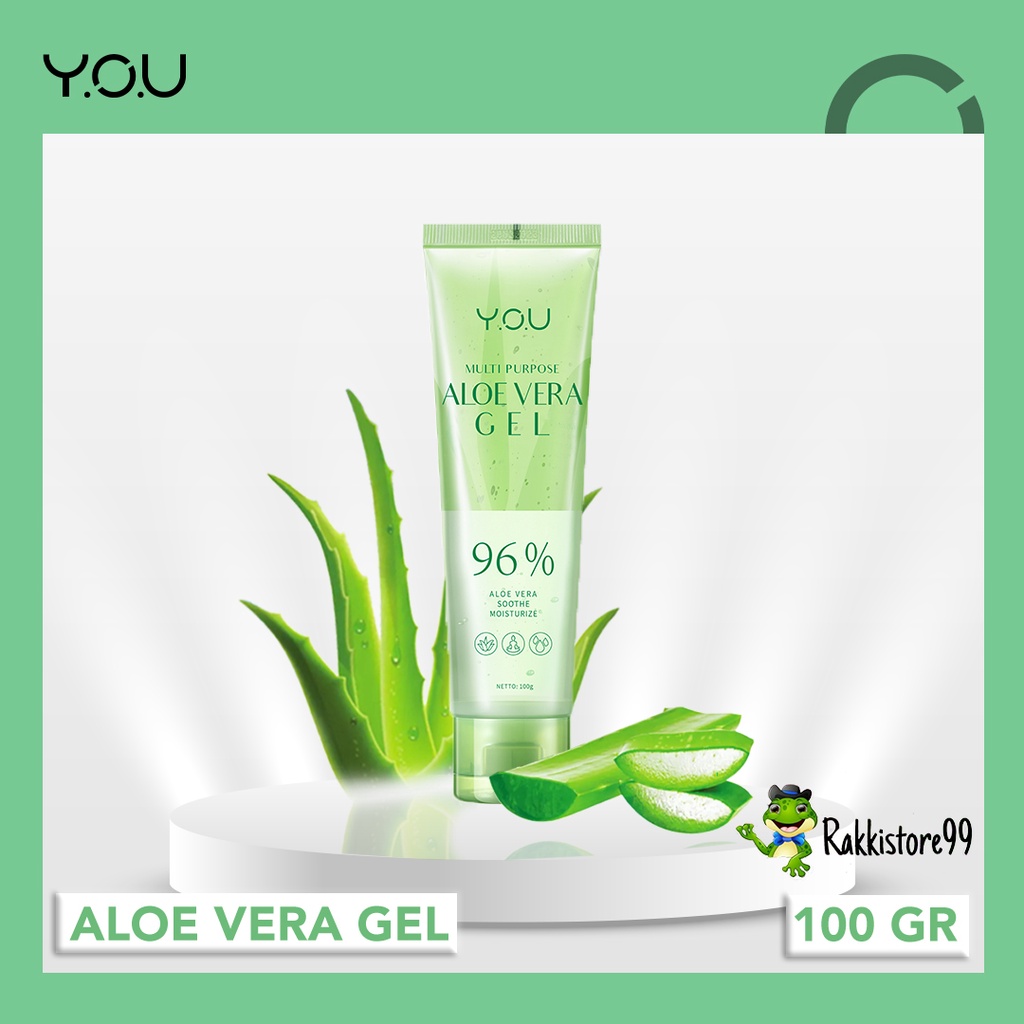 ❣️Rakkistore99❣️YOU Multi Purpose Aloevera Gel 96% 60gr/100g/180g (100% Original)