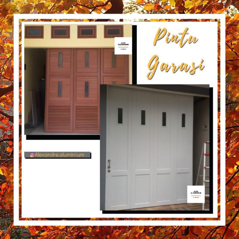 Pintu Garasi Aluminium