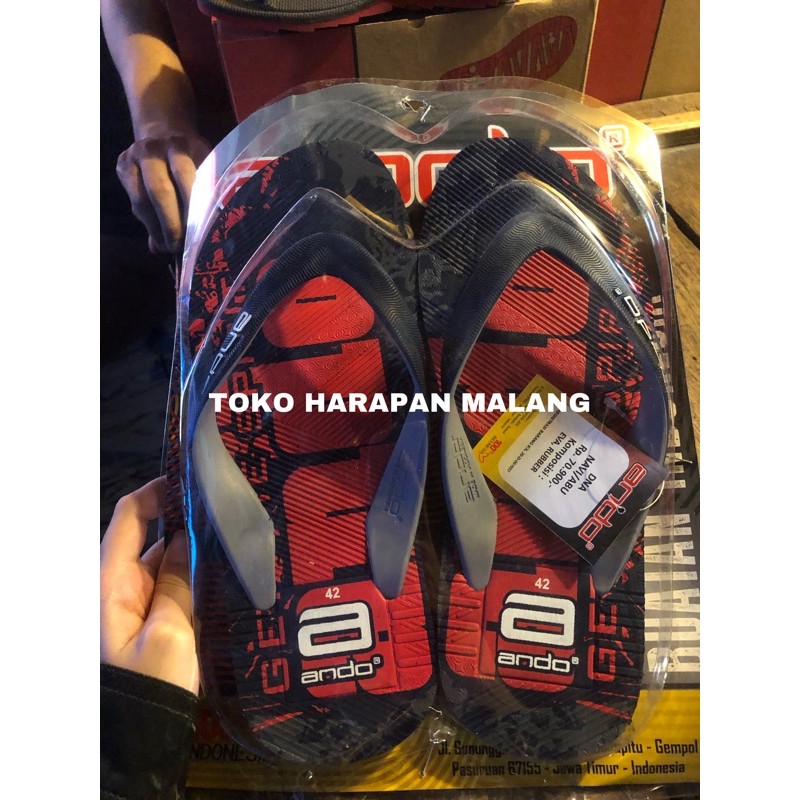 ando dna sandal jepit pria dewasa [TOKO HARAPAN MALANG]