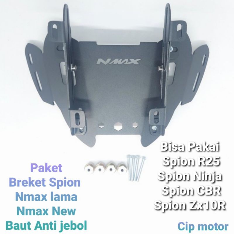 Breket spion serpo Nmax Lama Nmax 2020 Dudukan Spion R25 Motor Nmax