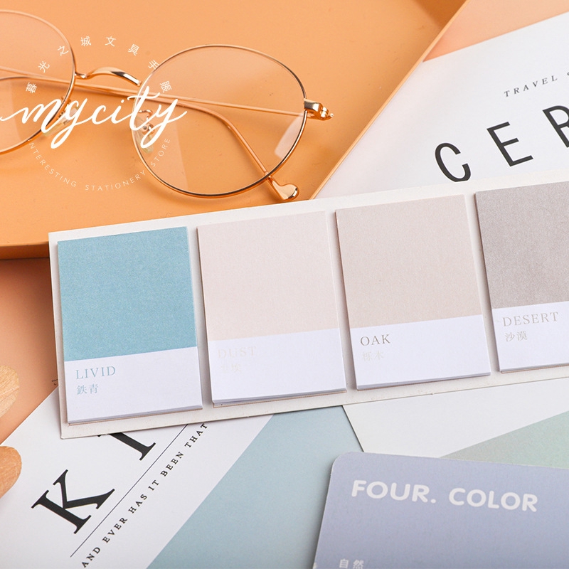 Winzige Sticky Notes Aesthetic Buku Memo Stiky Note Pastel To Do List Buku Alat Tulis Sekolah-1