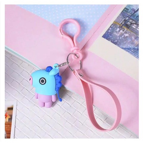 GANTUNGAN KUNCI BT-21 KEYCHAIN TAS KARAKTER BONEKA CUTE MURAH | FADHILAH SHOP BJB