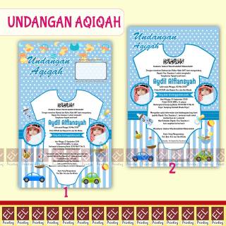 8300 Contoh Undangan Aqiqah Lipat 3 Terbaru