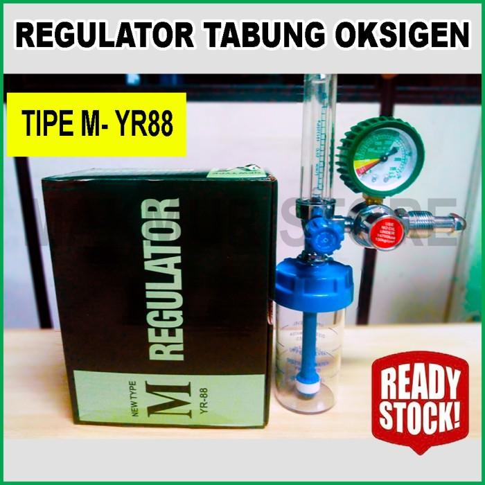 Regulator Regulator Oksigen Medis Yr-88, Regulator Tabung Oksigen