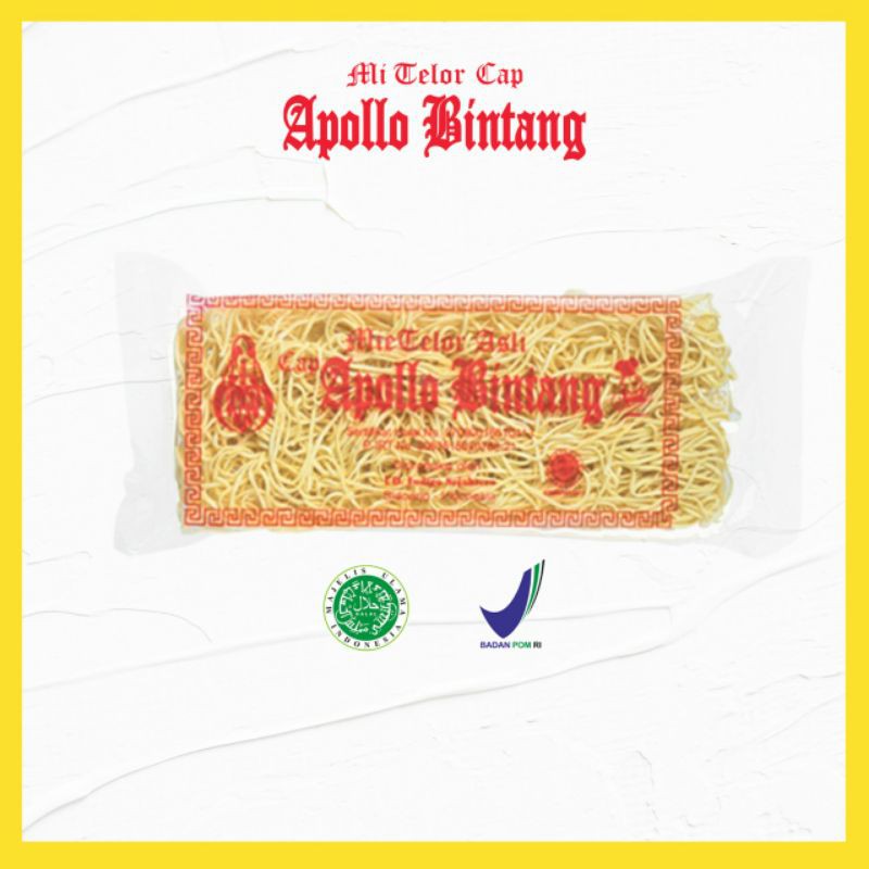 

ZUMAMI MIE TELUR BULAT 200 GRAM APOLLO BINTANG NON-BUMBU
