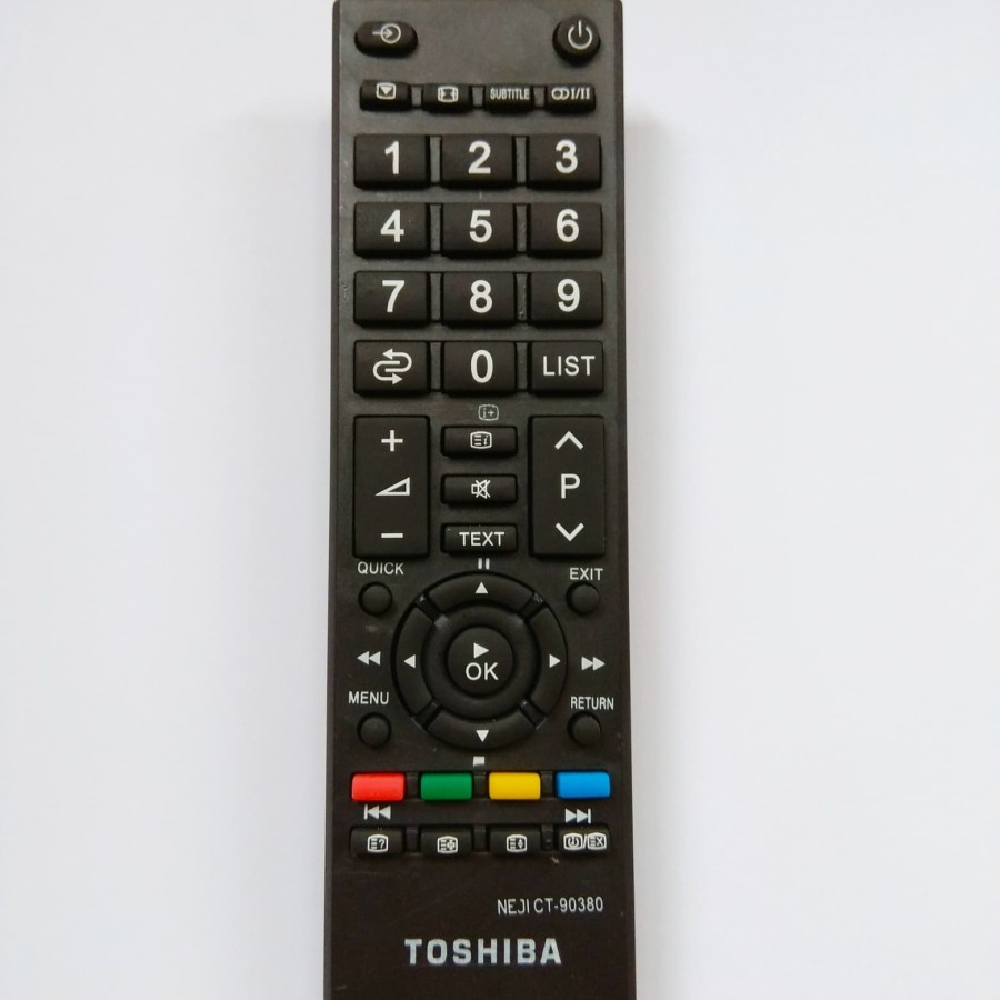 Remote TV Toshiba LCD LED Regza CT-90380 Original Pabrik / KW