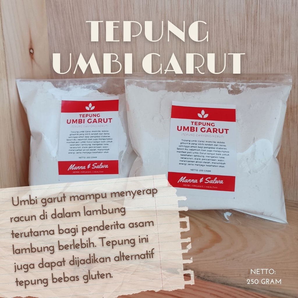 

Tepung Umbi Garut | Irut Lambung