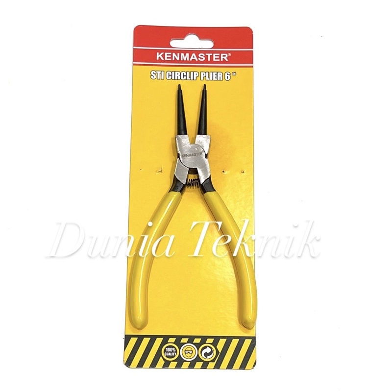 Tang Snap Ring KENMASTER 6 Inch Tutup Lurus Tang Spie Tang Spi 6” Tang Circlip Tang Buka Ring